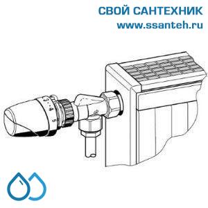 10443 Honeywell T2001 Thera-4 Design Термоголовка компактная для радиаторных клапанов, +6...+28°C,  М30 x 1,5