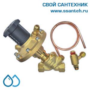 23711 PCV15HX Регулятор перепада давления, ВР, DN15, PN16, 1/2", Kvs 2,5м3, 5-30мБар, импульсная трубка и фиттинги в комплекте