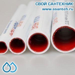06111 Труба AQUAHEAT PP-R-/AL/-PP-R 110°C-1,0 МПа 26 х3 (100) бухта